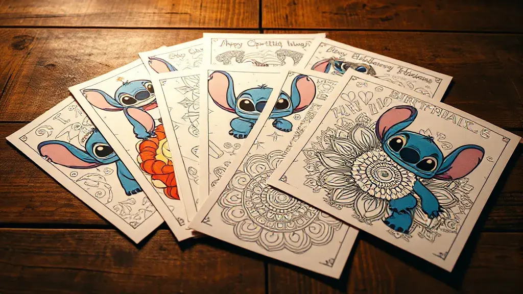 stitch coloriage