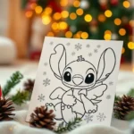 stitch coloriage