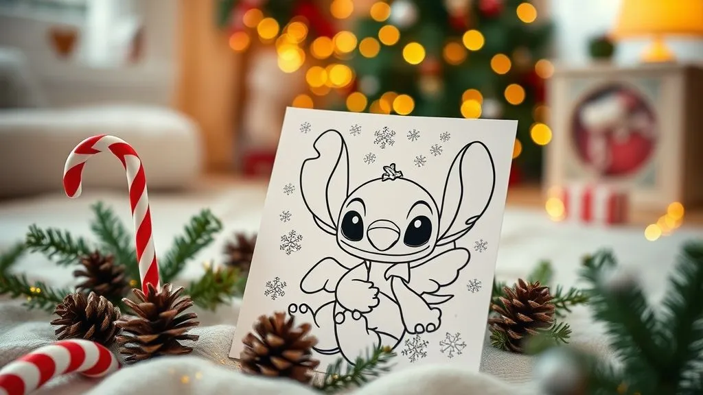 stitch coloriage