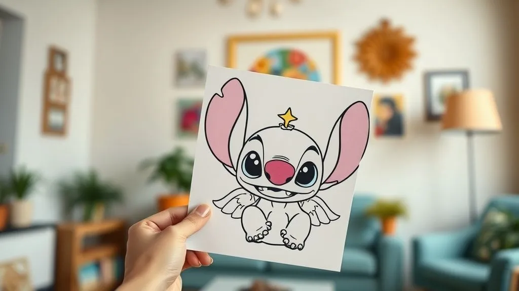 stitch coloriage